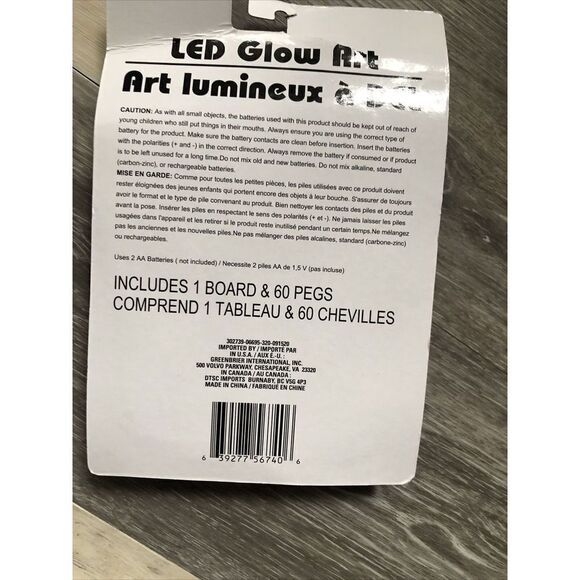 LED Glow Art Light up your imagination Ages 5+. Please Read - Picture 5 of 6